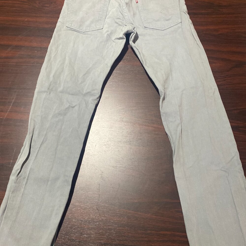 Grey Levi Jeans Size 31,30 - Picture 3 of 4